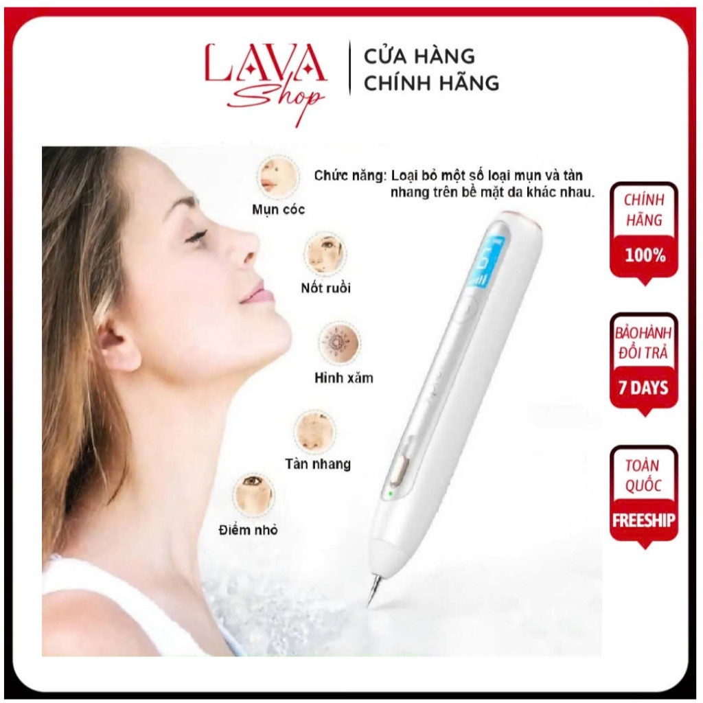 Máy Plasma máy đốt nốt ruồi mụn thịt Xpreen 6in1 có kèm sạc đa năng - H044