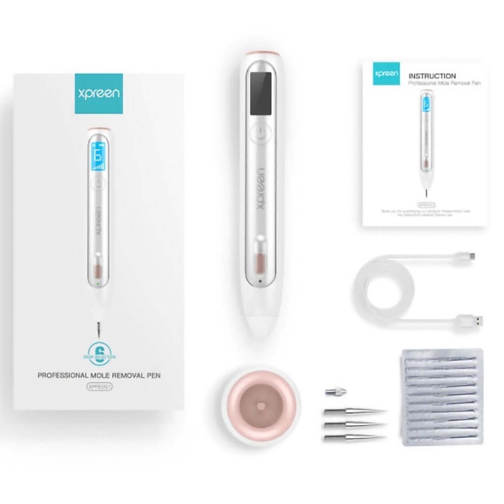 Máy Plasma máy đốt nốt ruồi mụn thịt Xpreen 6in1 có kèm sạc đa năng - H044