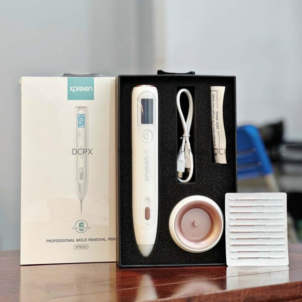 Máy Plasma máy đốt nốt ruồi mụn thịt Xpreen 6in1 có kèm sạc đa năng - H044