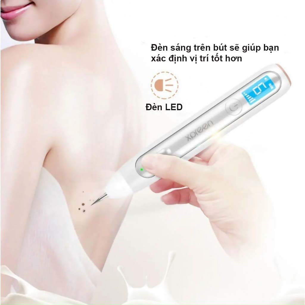 Máy Plasma máy đốt nốt ruồi mụn thịt Xpreen 6in1 có kèm sạc đa năng - H044