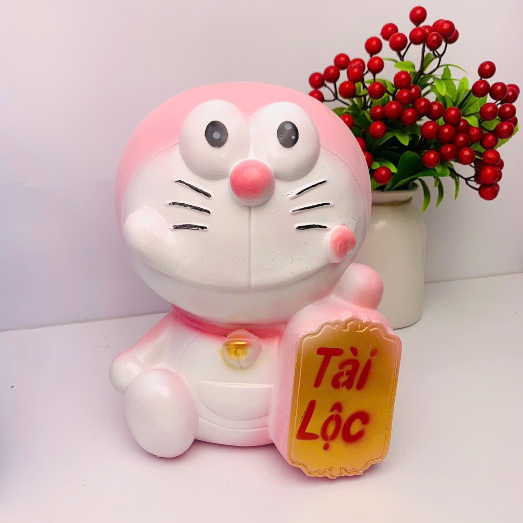 Heo đất tiết kiệm lợn đất heo Mèo máy Đôraemon Tài Lộc mới nhất-ống tiết kiệm quà tặng sinh nhật decor LĐ55
