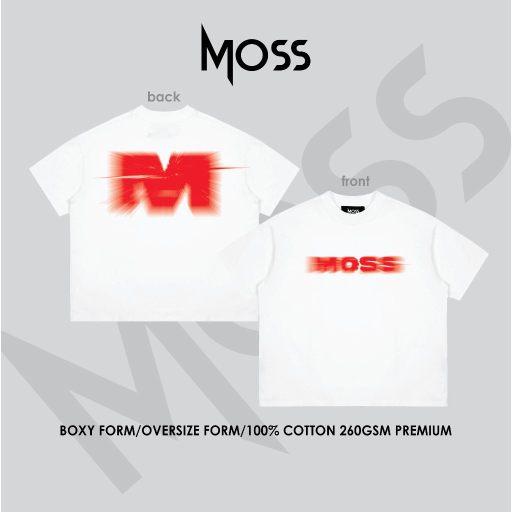 Áo Thun localbrand - “ MOSS - M ” l Form Boxy Fit/ Oversize - Cotton 100% 260GSM premium MOSS.STU