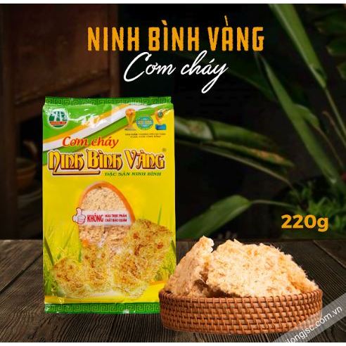 Cơm cháy Ninh Bình Vàng 220g TÁCH DẦU - Đặc sản Ninh Bình | …