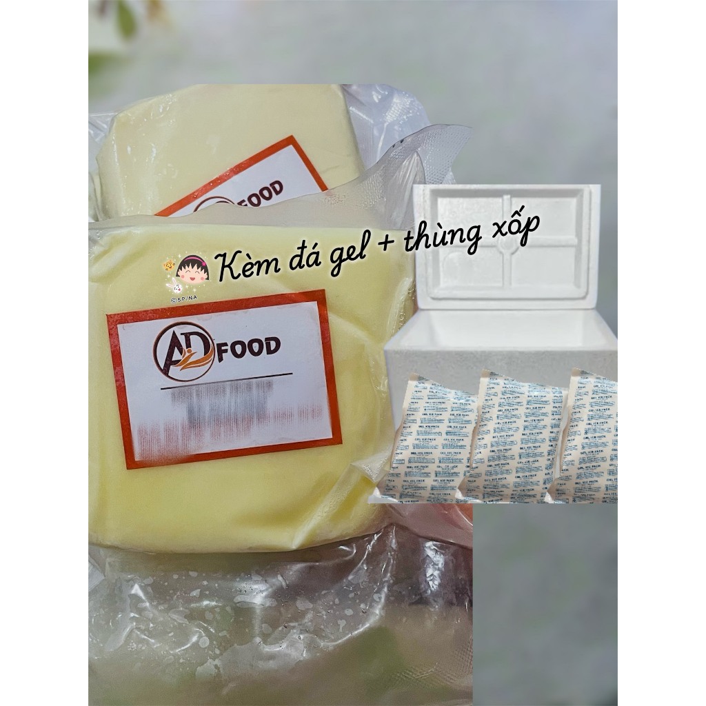 (SHIP TOÀN QUỐC) 500g PHÔMAI KÉO SỢI MOZZARELLA ĐỨC, CÓ THÙNG XỐP VÀ 1 ĐÁ GEL GIỮ NHIỆT
