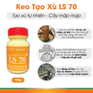 Keo liền sẹo liền da LS70, LS80, keo tạo xù - Diệt khuẩn tốt kéo sẹo nhanh (30gr/100gr)