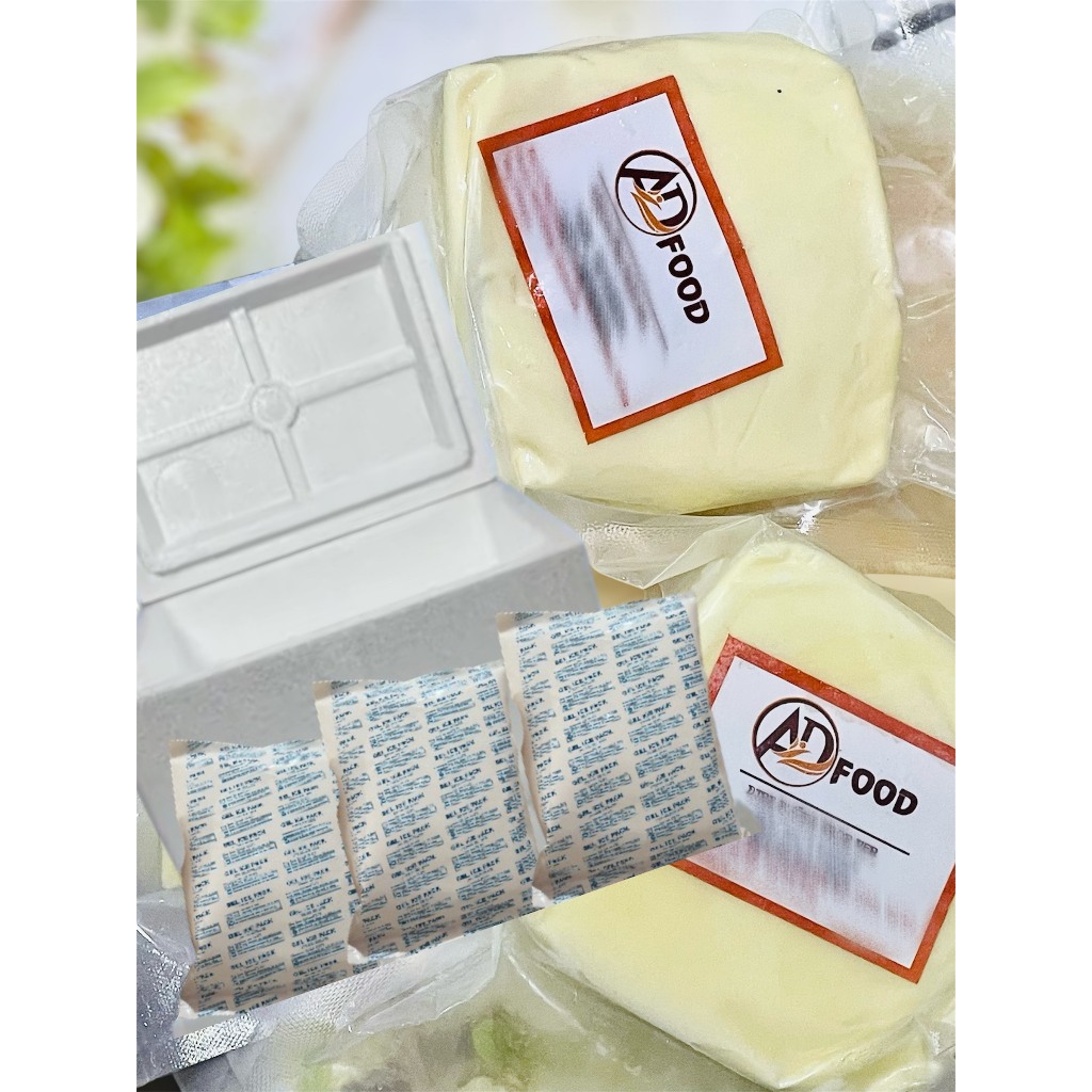 (SHIP TOÀN QUỐC) 500g PHÔ MAI KÉO SỢI MOZZARELLA ĐỨC, LÀM PHÔ MAI QUE, HOTDOG,.. CÓ THÙNG XỐP VÀ 1 ĐÁ GEL GIỮ NHIỆT