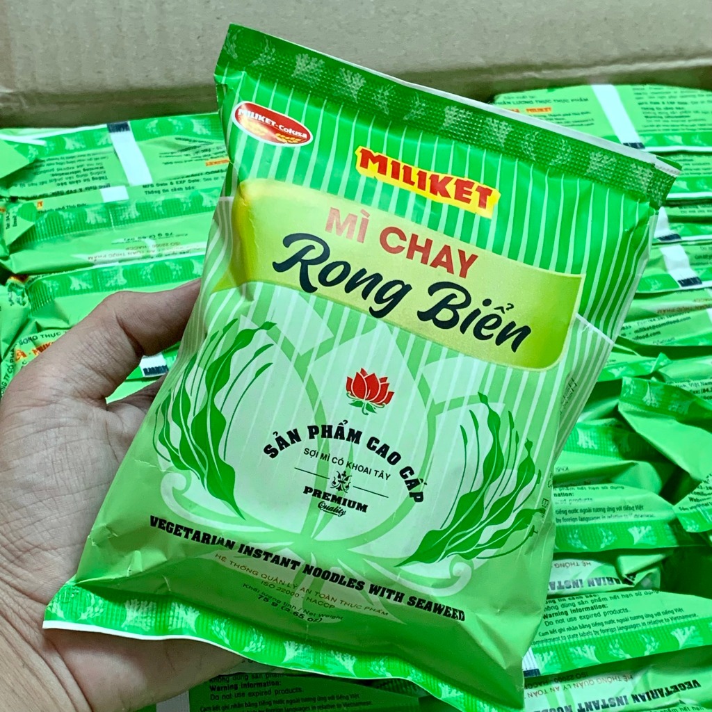 Thùng 30 Gói Mì Chay Rong Biển Miliket | Shopee Việt Nam