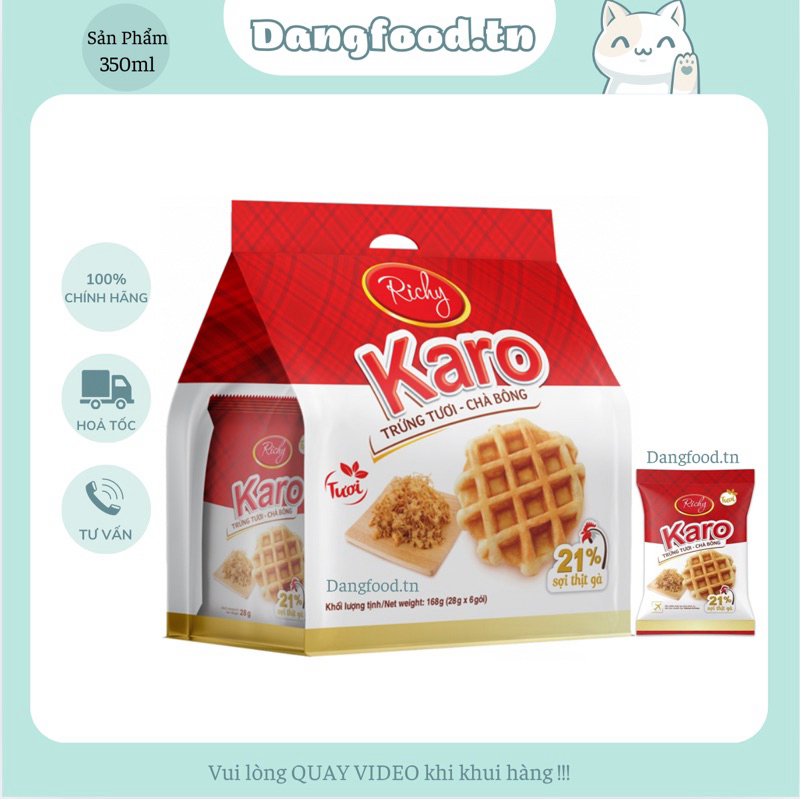 Bánh KARO Vị Gà - Hãng Richy Túi 6 Bịt | Shopee Việt Nam