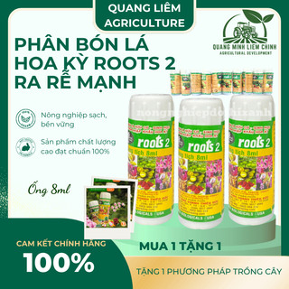 [COMBO 2 HŨ] Phân bón lá cao cấp Hoa Kỳ Roots 2 USA (8ml), kích ra rễ cực mạnh, giâm cành chiết cành