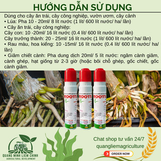 Thuốc kích rễ Bimix Super Root (20ml), Kích thích ra rễ cực mạnh, kích thích cành chiết, giâm,