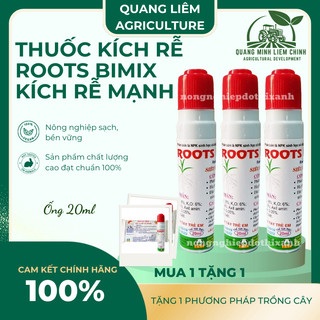 Thuốc kích rễ Bimix Super Root (20ml), Kích thích ra rễ cực mạnh, kích thích cành chiết, giâm,