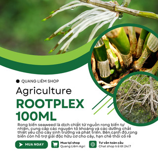 Phân Bón Lá ROOT PLEX - Phân Bón RootPlex Hữu Cơ Rong Biển (100ml), phân hữu cơ rong biển