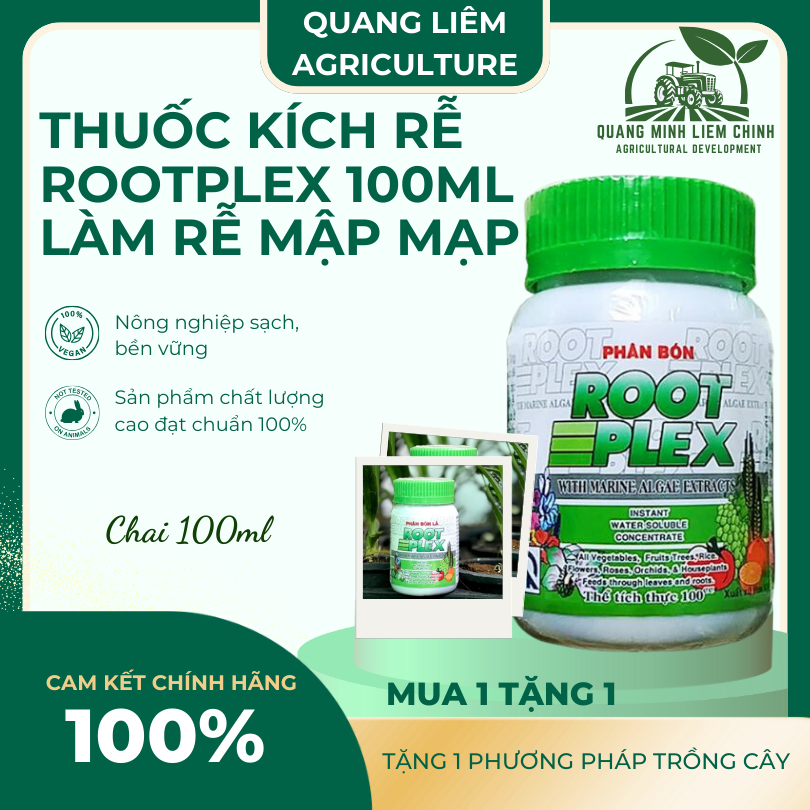 Phân Bón Lá ROOT PLEX - Phân Bón RootPlex Hữu Cơ Rong Biển (100ml ...