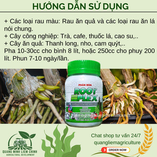 Phân Bón Lá ROOT PLEX - Phân Bón RootPlex Hữu Cơ Rong Biển (100ml), phân hữu cơ rong biển
