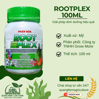 Phân Bón Lá ROOT PLEX - Phân Bón RootPlex Hữu Cơ Rong Biển (100ml), phân hữu cơ rong biển