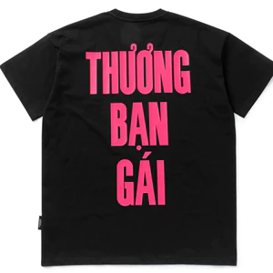 Áo thun unisex cặp đôi Thương bạn, áo phông đôi phong cách cho nam nữ cổ tròn chất liệu cotton mềm mại co dãn ta555