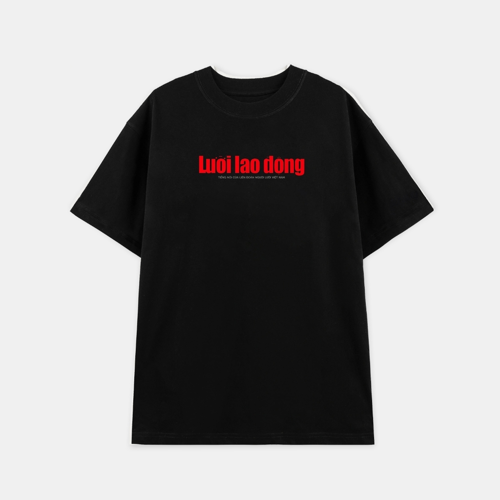 [HOT TREND] Áo thun unisex Lười lao động Slogan hài hước, áo phông nam nữ cổ tròn chất liệu cotton mềm mại co dãn ta553
