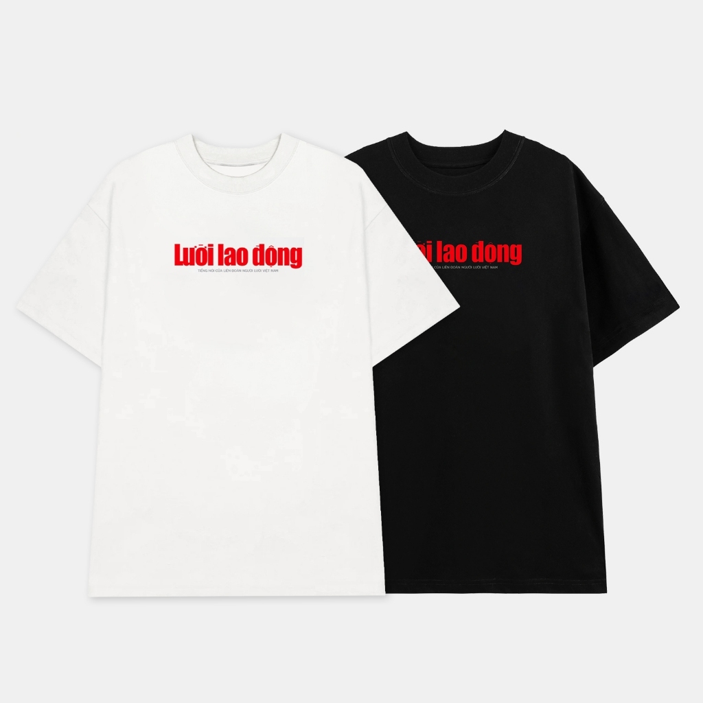 [HOT TREND] Áo thun unisex Lười lao động Slogan hài hước, áo phông nam nữ cổ tròn chất liệu cotton mềm mại co dãn ta553