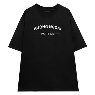 Áo thun unisex Hướng ngoại hướng nội Slogan hài hước, áo phông nam nữ cổ tròn chất liệu cotton mềm mại co dãn ta549