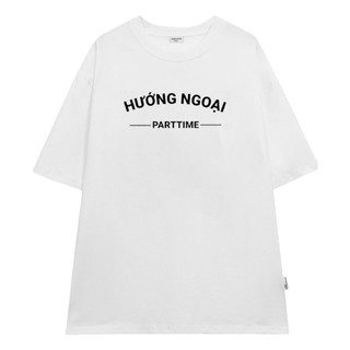 Áo thun unisex Hướng ngoại hướng nội Slogan hài hước, áo phông nam nữ cổ tròn chất liệu cotton mềm mại co dãn ta549