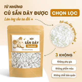 Bột sắn dây nguyên chất 100g, sắn dây ta nhà làm, pha uống giúp thanh nhiệt, giải khát - Lãn Ông