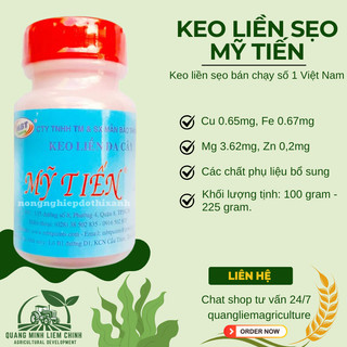 Keo liền da cây - keo liền sẹo - thuốc hỗ trợ chiết cành Mỹ Tiến hũ màu hồng (100gr, 225gr)