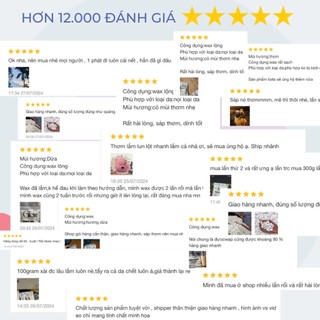 Sáp Wax Lông Vụn, Nhuyễn Mix Nhiều Màu GLOWWAXING Nấu Nhanh Tan Siêu Bám Lông CHE TÊN