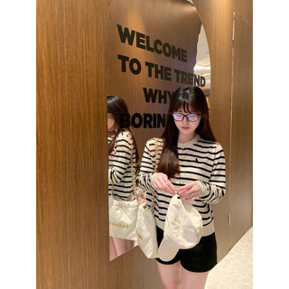 Áo cadigan len nữ dài tay Ulzzang y2k thu đông, chất len mỏng mềm hoạ tiết ngựa thêu kẻ sọc 729