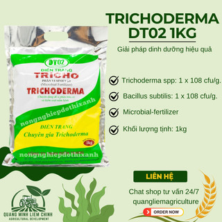 Chế phẩm men vi sinh nấm đối kháng Trichoderma Điền Trang (Túi 1KG)