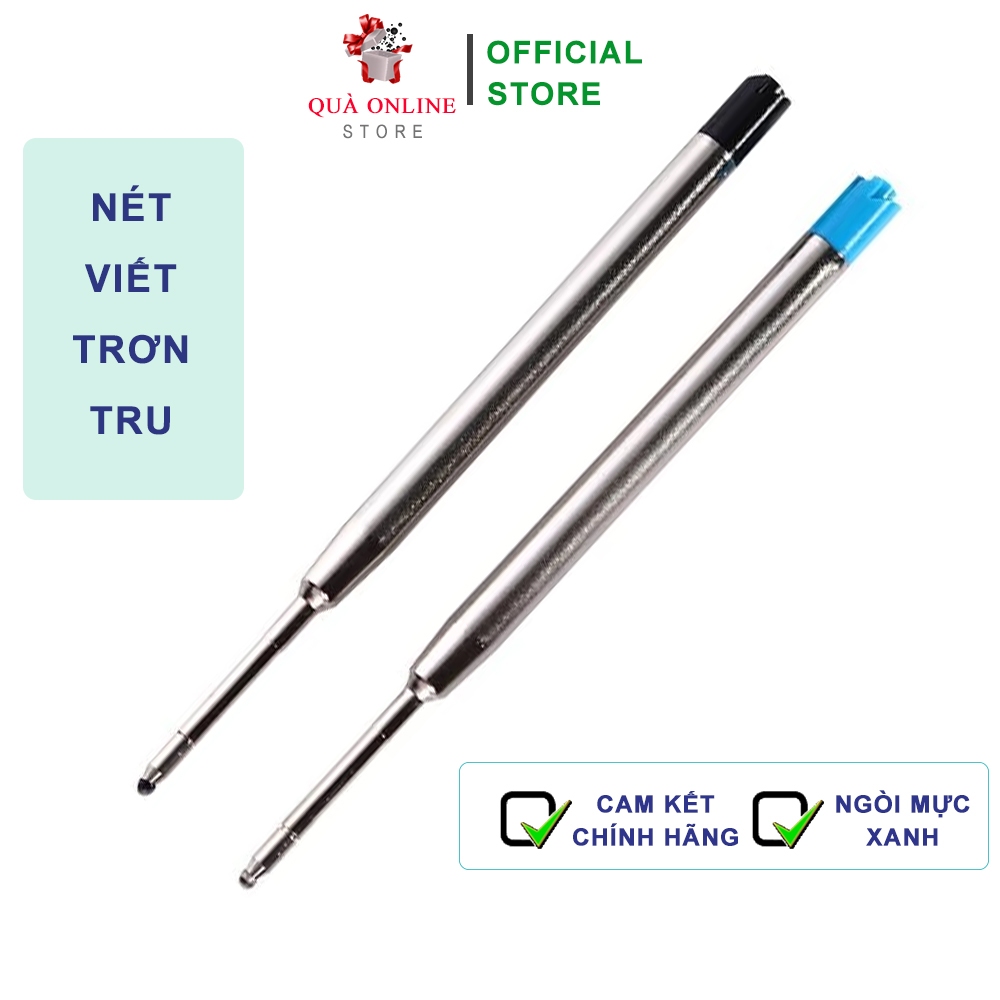 Ngòi ruột bút bi kiểu xoay 10cm - Ruột bút ký cao cấp bằng kim loại giá rẻ vô địch