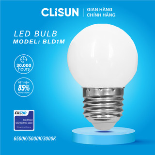 [ CHÍNH HÃNG ] Bóng bulb LED 1W 7 màu lắp đui xoáy trang trí ngoài trời, trong nhà- Hàng chính hãn