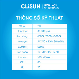[ CHÍNH HÃNG ] Bóng bulb LED 1W 7 màu lắp đui xoáy trang trí ngoài trời, trong nhà- Hàng chính hãn