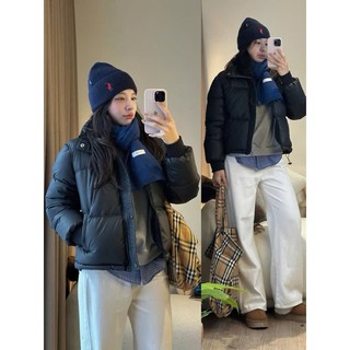 Áo Phao Nữ Croptop Dáng Ngắn Mùa Đông Basic 247store