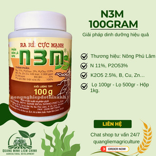 Phân Bón Lá Kích Ra Rễ Cực Mạnh N3M Nông Phú Lâm (100/500gr)