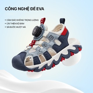 Dép quai hậu cho bé trai Hobibear AU7880, sandal đi học đi chơi dành cho bé