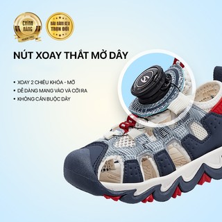 Dép quai hậu cho bé trai Hobibear AU7880, sandal đi học đi chơi dành cho bé