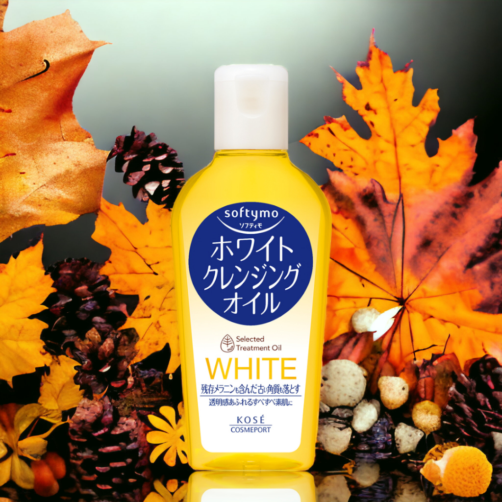 Dầu Tẩy Trang Giúp Dưỡng Sáng Da Kosé Softymo White Cleansing Oil (Chai 60mL)