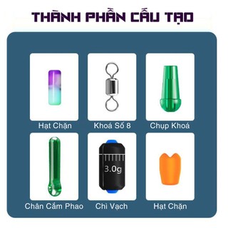 Trục Câu Đài Săn Hàng Tím Bộ Dây Câu Đơn Buộc Sẵn Cước Nylon Tàng Hình Siêu Bền Giá Tốt