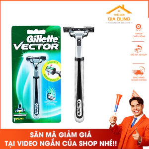 Bộ cán dao cạo râu cao cấp Gillette kèm lưới có sẵn