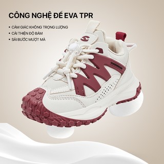 Giày thời trang Hobibear AS8621G cho bé 6 đến 12 tuổi có công nghệ đế hỗ trợ cải thiện độ bám