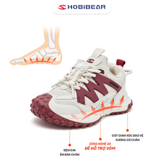 Giày thời trang Hobibear AS8621G cho bé 6 đến 12 tuổi có công nghệ đế hỗ trợ cải thiện độ bám