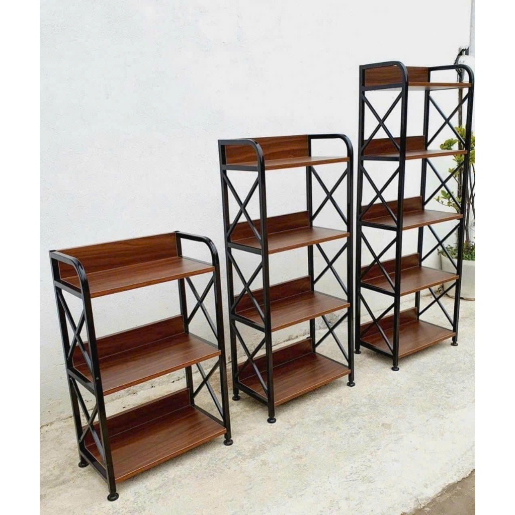 Kệ sắt để đồ đa năng của Binbo, kệ trang trí 3,4,5 tầng, thiết kế hiện đại, nhiều công dụng