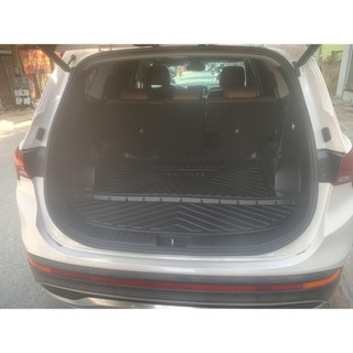 Lót Cốp Hyundai Santafe Đời 21-24 Chống Mài Mòn Gấp Mép (Hàng Nội Địa Trung)