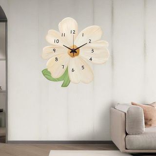 6 Mẫu Đồng Hồ Treo Tường Hình Bông Hoa Đơn Giản Cute BH10 - Đồng Hồ Trang Trí Phòng Khách, Phòng Ngủ, Bàn Làm Việc
