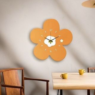 6 Mẫu Đồng Hồ Treo Tường Hình Bông Hoa Đơn Giản Cute BH10 - Đồng Hồ Trang Trí Phòng Khách, Phòng Ngủ, Bàn Làm Việc