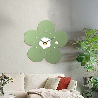 6 Mẫu Đồng Hồ Treo Tường Hình Bông Hoa Đơn Giản Cute BH10 - Đồng Hồ Trang Trí Phòng Khách, Phòng Ngủ, Bàn Làm Việc