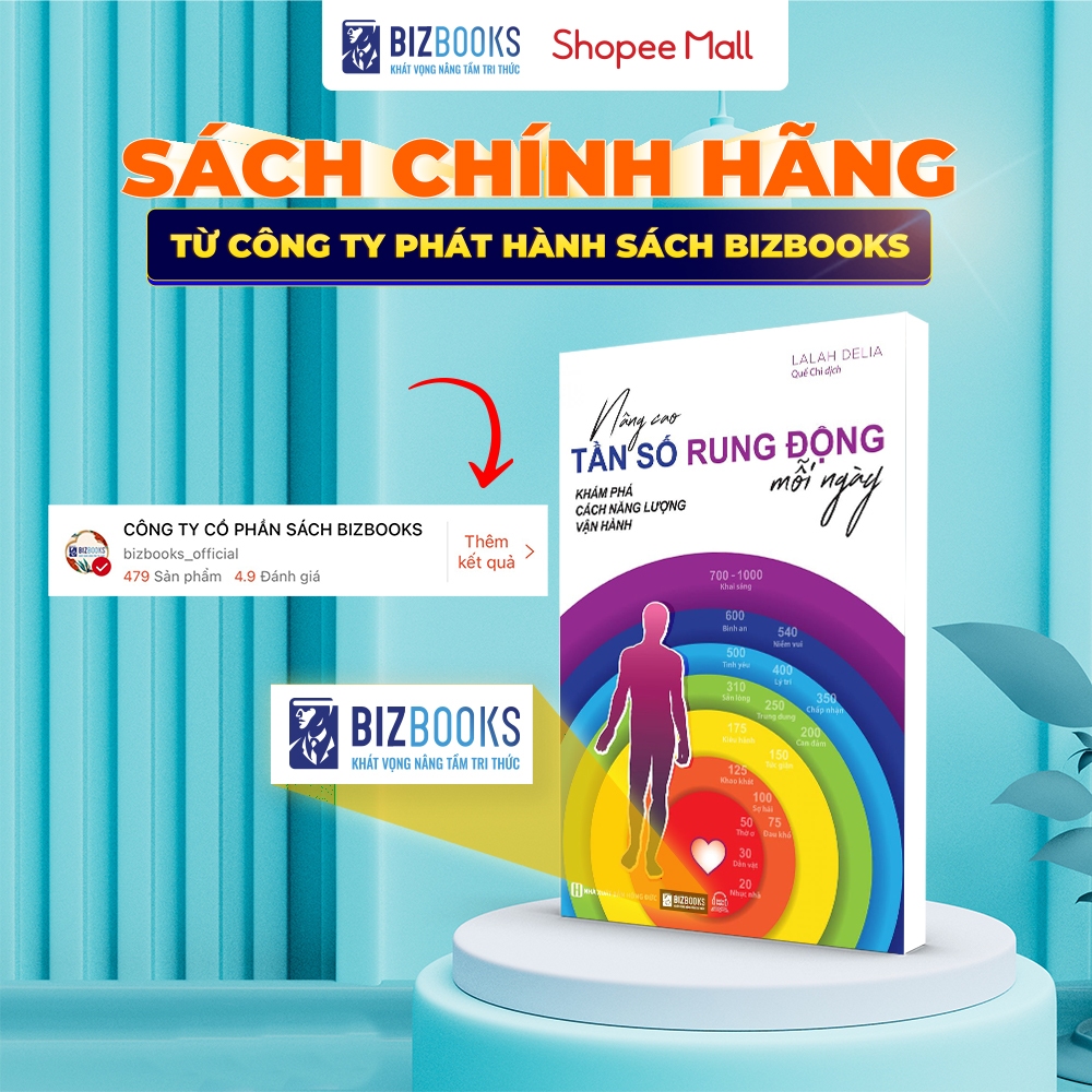 Combo Sách Tần Số: Bản Đồ Về Ý Thức Và Nâng Cao Tần Số Rung Động Mỗi Ngày - Bizbooks