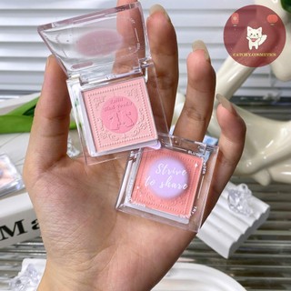 [XIXI] Phấn Má Hồng XIXI 2 Màu Thỏ Dễ Thương Mini Trong Suốt, Tone Màu Tự Nhiên 2.3g (D-724)