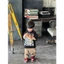 ÁO THUN ĐEN GẤU ROBOT Cho Bé Form Rộng Boxy 100% Cotton 2C, thấm hút mồ hôi, Đã xử lý màu và có rút