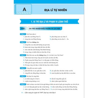 Sách - Cẩm Nang Ôn Luyện Thi THPT, Đại Học Môn Địa Lí - Biên soạn theo chương trình mới - ndbooks